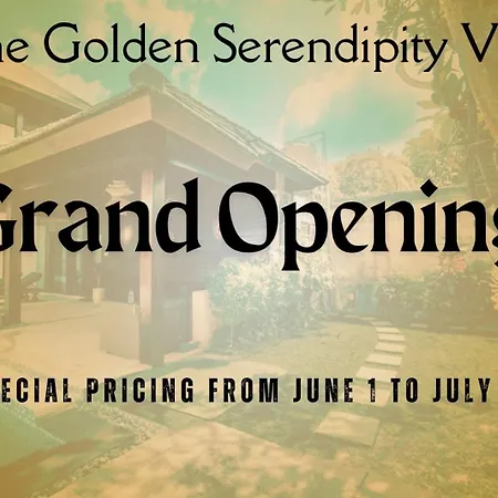 The Golden Serendipity Villa Seminyak Exterior photo